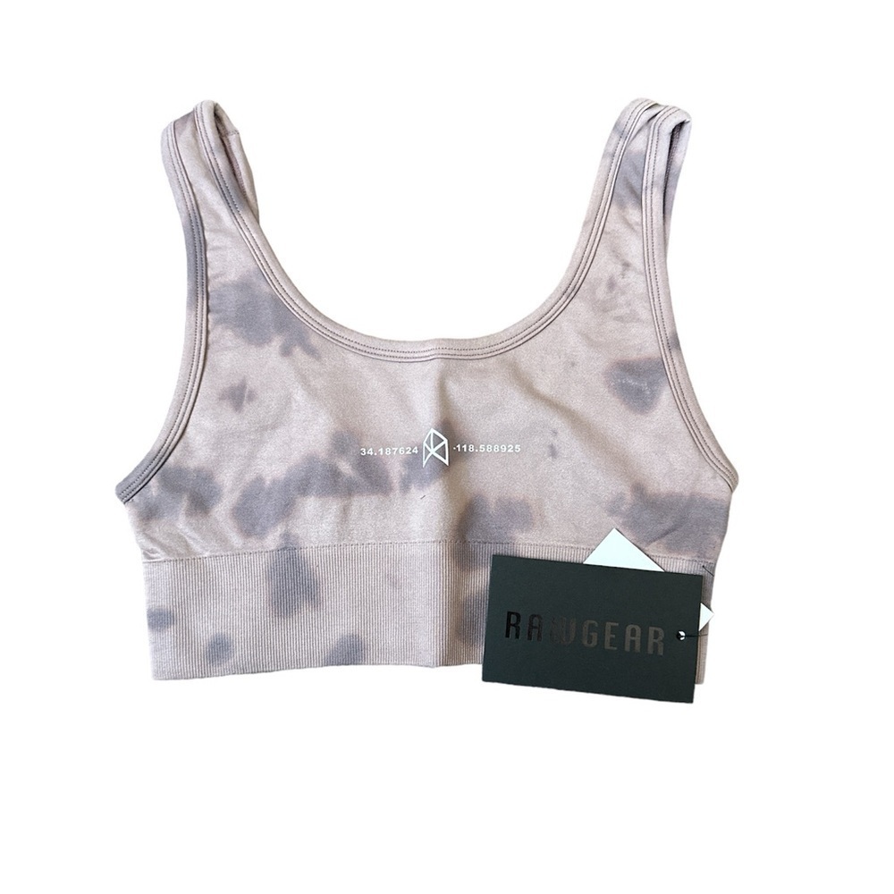 Rawgear Sports Bra Tie‎ Dye Athletic Workout Yoga Top XS Gym Lounge Casual